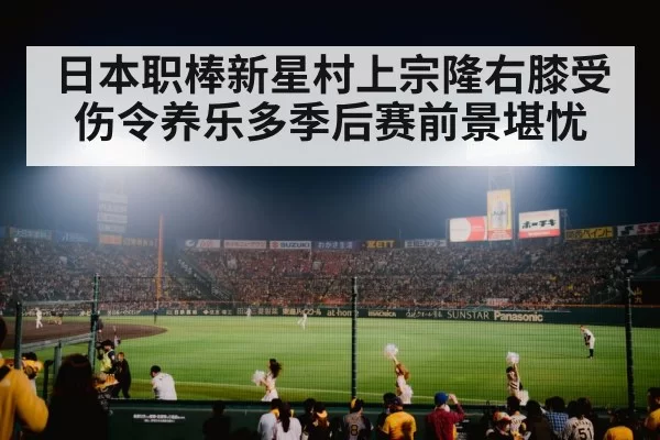 日本职棒新星村上宗隆右膝受伤令养乐多季后赛前景堪忧